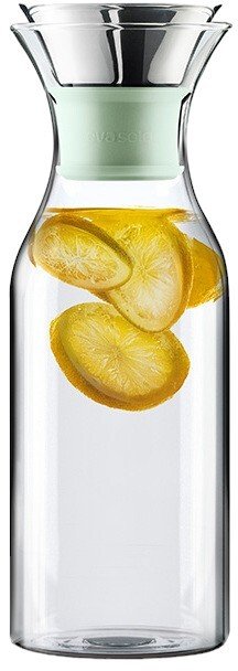 Eva Solo K�leskabskaraffel uden dragt 1,0L, Silikone Aqua green