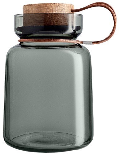 Eva Solo Silhouette Aufbewahrungsglas 1.0 L, Smokey Grey