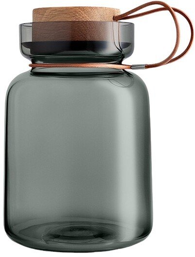 Eva Solo Silhouette Aufbewahrungsglas 1,5 L, Smokey Grey