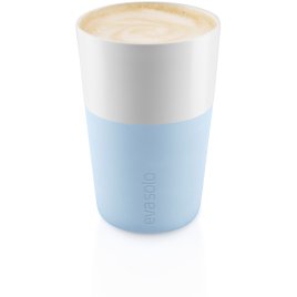 Eva Solo Café Latte krus 2 stk 360 ml, Soft blue