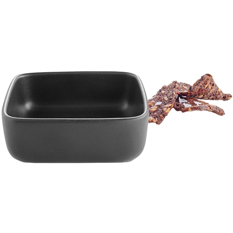 Eva Solo Nordic Kitchen Quadratische Schssel 11 cm, Schwarz