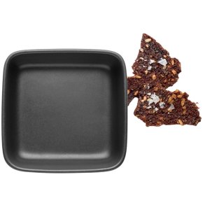 Eva Solo Nordic Kitchen Kvadratisk Skål 11 cm, Sort