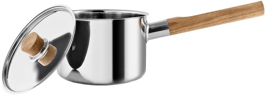 Eva Solo Nordic Kitchen Kasserolle 16 cm/2.0 L, Stahl/Eiche