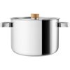 Eva Solo Nordic Kitchen Kochtopf 20 cm/4.0 L, Stahl/Eiche