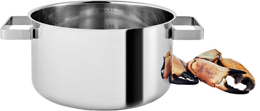 Eva Solo Nordic Kitchen Kochtopf 20 cm/4.0 L, Stahl/Eiche