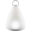 Eva Solo SunLight Bell Lampe H30 cm, Wei/Stahl