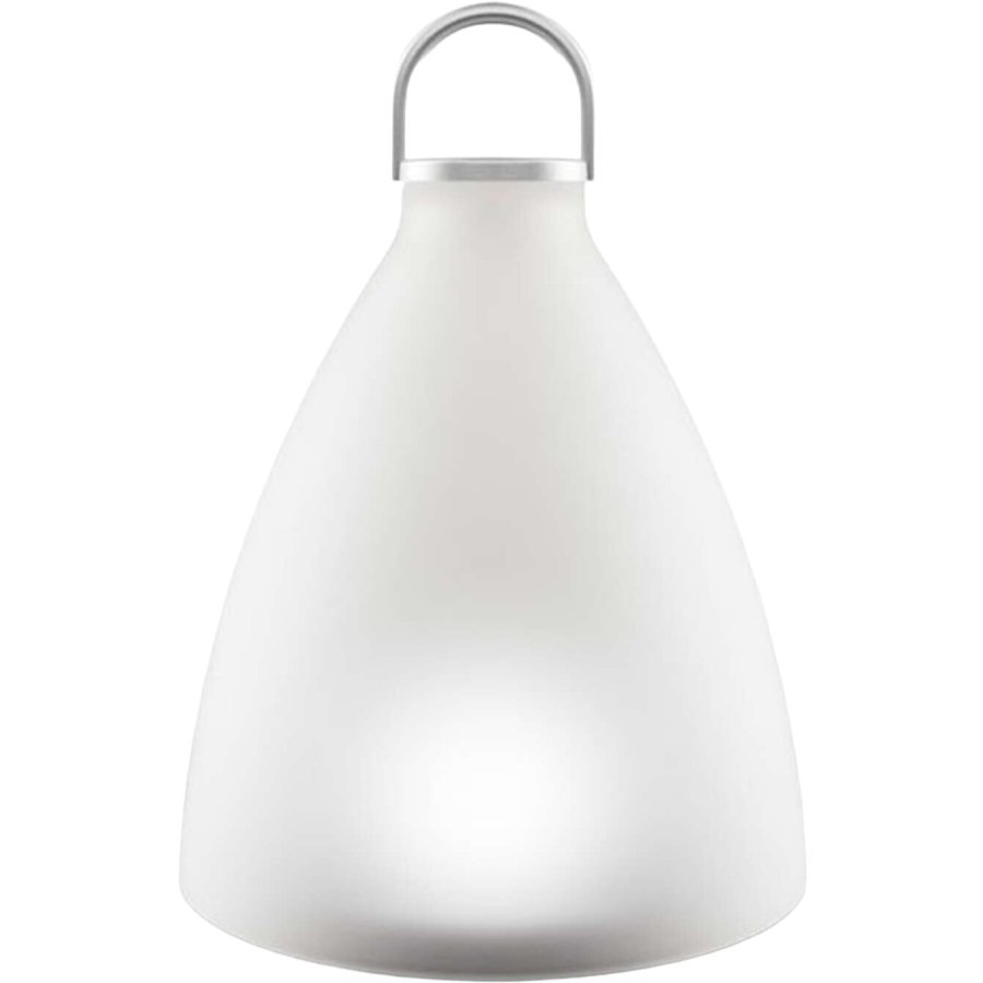 Eva Solo SunLight Bell Lampe H30 cm, Wei/Stahl