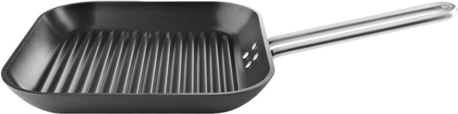 Eva Trio Grillstegepande 28 cm, Sort