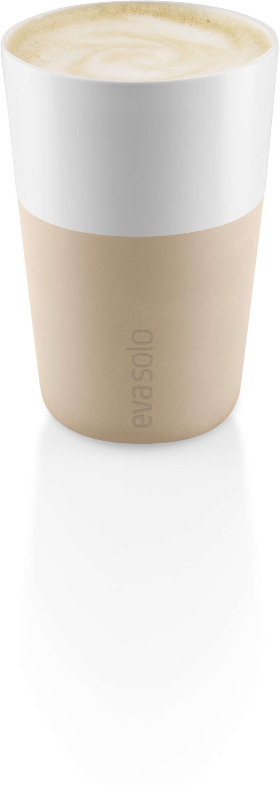 Eva Solo Caffe Latte Becher 2er Set, Soft Beige