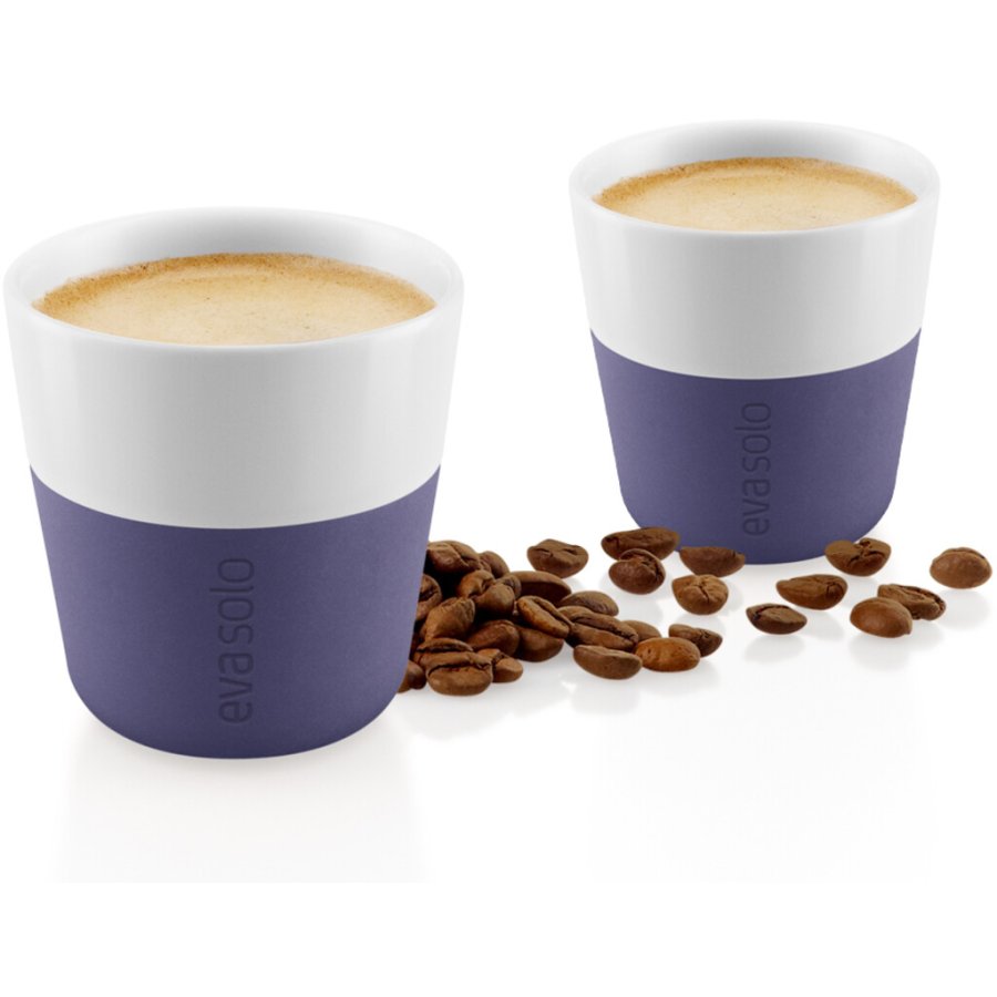 Eva Solo Espressobecher 2er Set, Violett Blau
