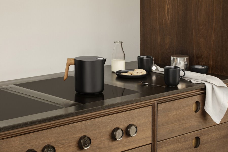 Eva Solo Nordic Kitchen Wasserkocher f. Induktion 1 L, Schwarz