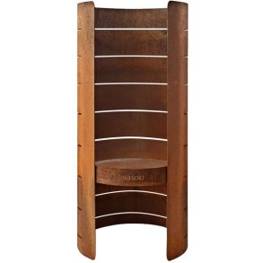 Eva Solo FireCylinder Ildsted 30,4 cm, Corten Stl