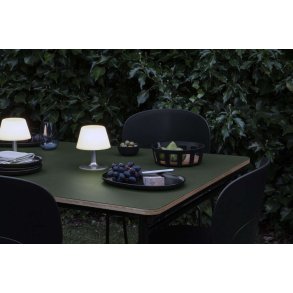 Eva Solo SunLight Bordlampe H16,2 cm, Hvid/Stål