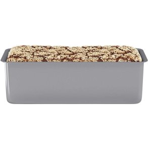 Eva Trio Professionel Rugbrødsform m. Keramisk Slip-Let Belægning 32 cm, Grå