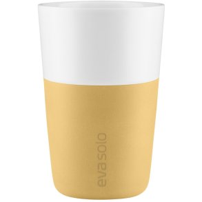 Eva Solo Cafe Latte Becher 2er Set 36 cl, Golden Sand