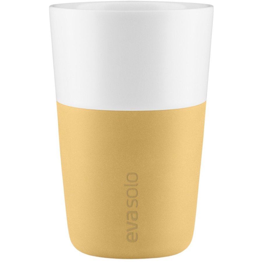 Eva Solo Cafe Latte Becher 2er Set 36 cl, Golden Sand