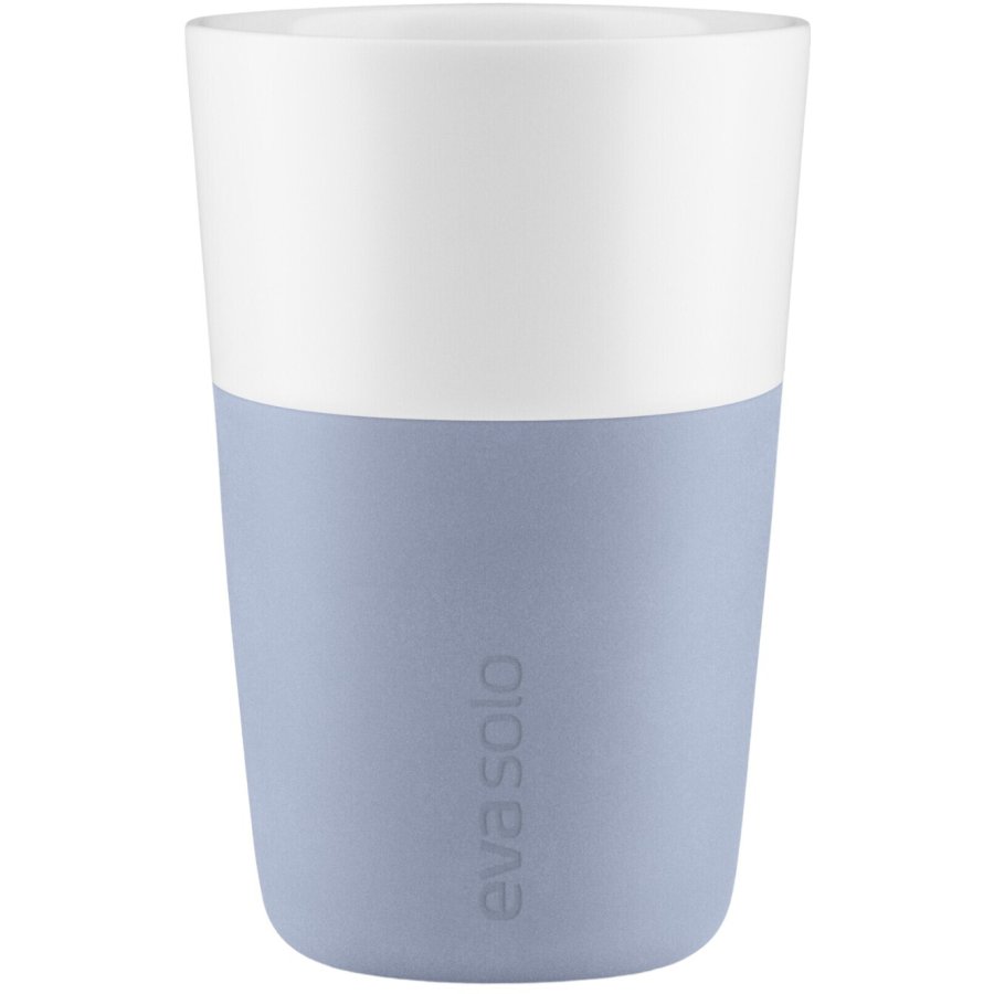 Eva Solo Cafe Latte Becher 2er Set 36 cl, Blue Sky