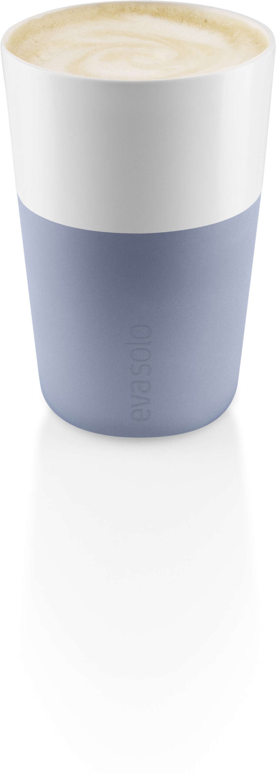 Eva Solo Cafe Latte Becher 2er Set 36 cl, Blue Sky