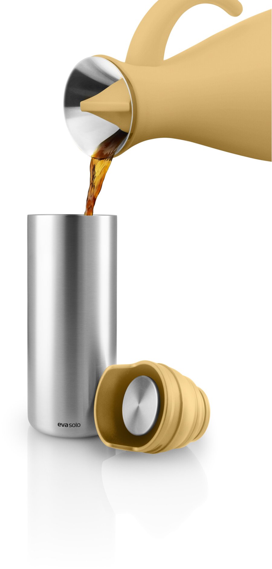 Eva Solo Urban To Go Recycled Thermobecher 0,35 L, Golden Sand