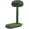 Eva Solo Emendo Lampe mit kabellosem Qi-Ladegert H29 cm, Emerald Green