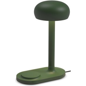 Eva Solo Emendo Lampe mit kabellosem Qi-Ladegert H29 cm, Emerald Green