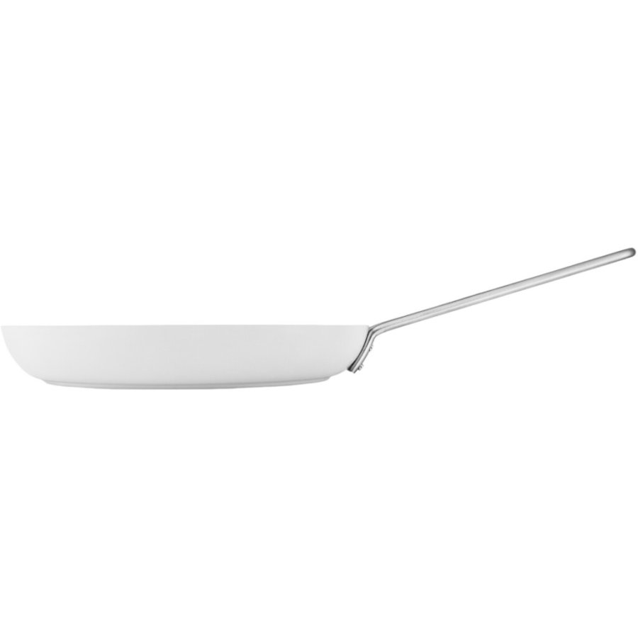 Eva Trio White Line Bratpfanne mit rutschfester Keramikbeschichtung 28 cm, Wei