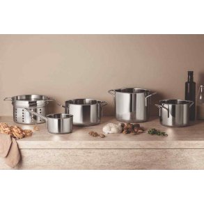 Eva Trio Gryde 24 cm/ 6,5 L, Recycled Stål