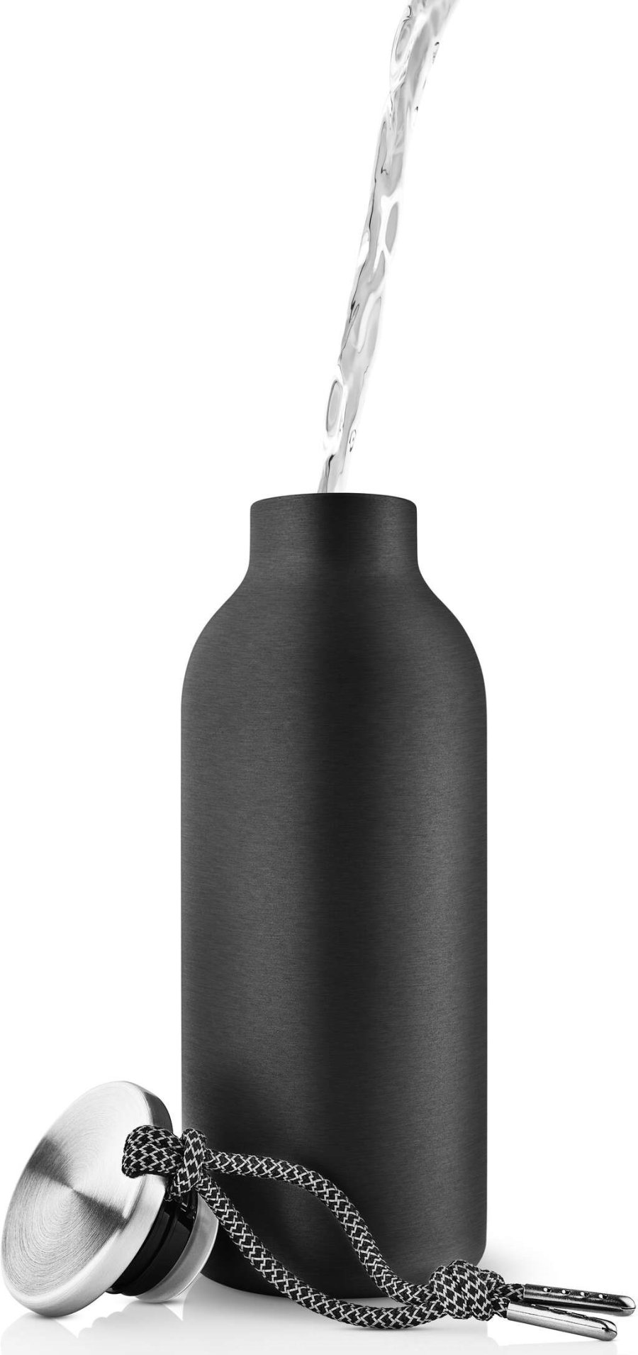 Eva Solo 24/12 To Go Thermoflasche 0,5 L, Schwarz