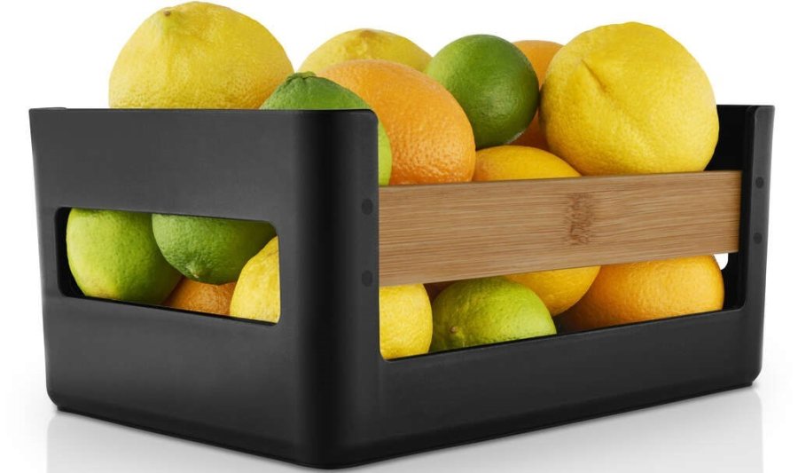 Eva Solo Nordic Kitchen Lebensmittelkiste 26x18 cm, Schwarz