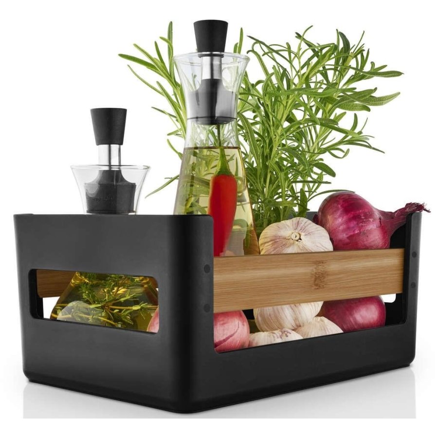 Eva Solo Nordic Kitchen Lebensmittelkiste 26x18 cm, Schwarz