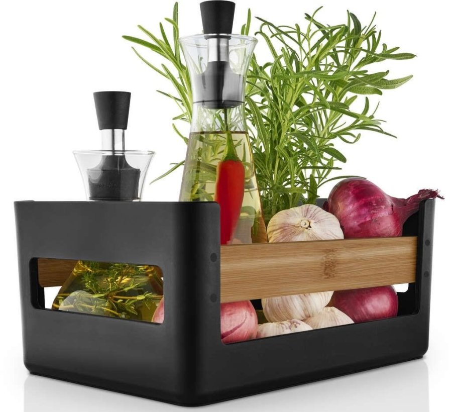 Eva Solo Nordic Kitchen Lebensmittelkiste 26x18 cm, Schwarz