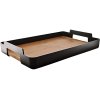 Eva Solo Nordic Kitchen Serviertablett 50 cm, Schwarz/Bambus