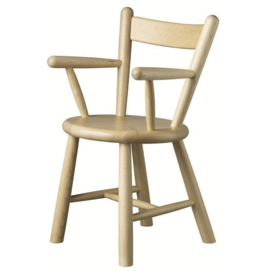FDB Mbler P9 Kinderstuhl, Lackierte Buche