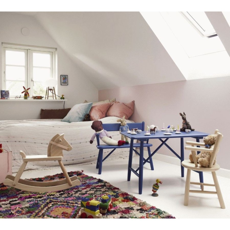 FDB Mbler P9 Kinderstuhl, Lackierte Buche