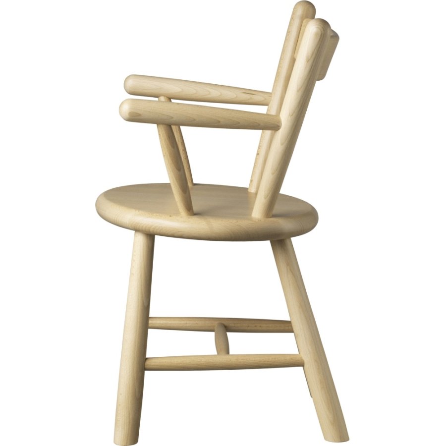 FDB Mbler P9 Kinderstuhl, Lackierte Buche