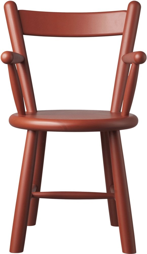 FDB Mbler P9 Kinderstuhl, Rot