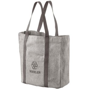 FDB Mbler R15 Colorline Tote bag 44x41,5 cm, Wit/Grijs