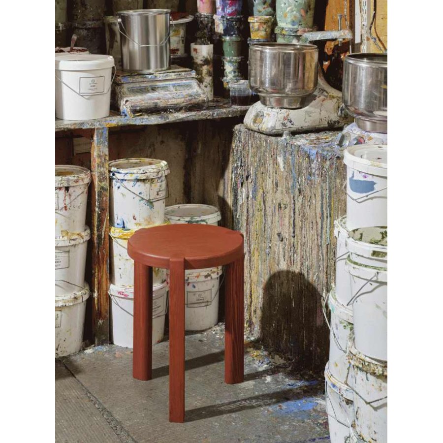 FDB Mbler D108 Njalsgade Beistelltisch H45 cm, Carmine Red