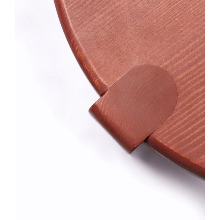 FDB Mbler D108 Njalsgade Beistelltisch H45 cm, Carmine Red