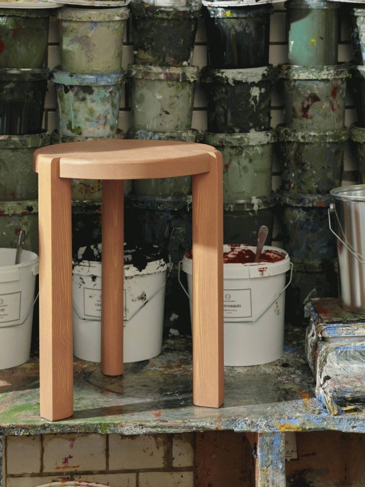 FDB Mbler D108 Njalsgade Beistelltisch H45 cm, Peach