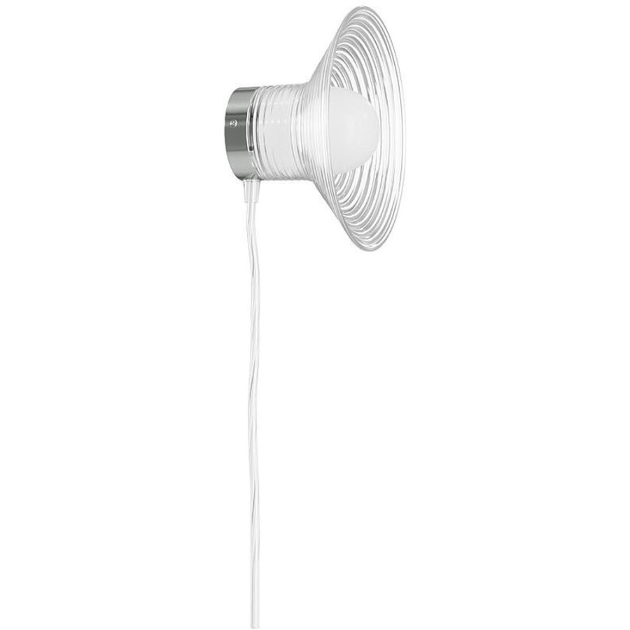 FDB Mbler U12 Sletterhage Wandleuchte 20,8 cm, Opal/Aluminium