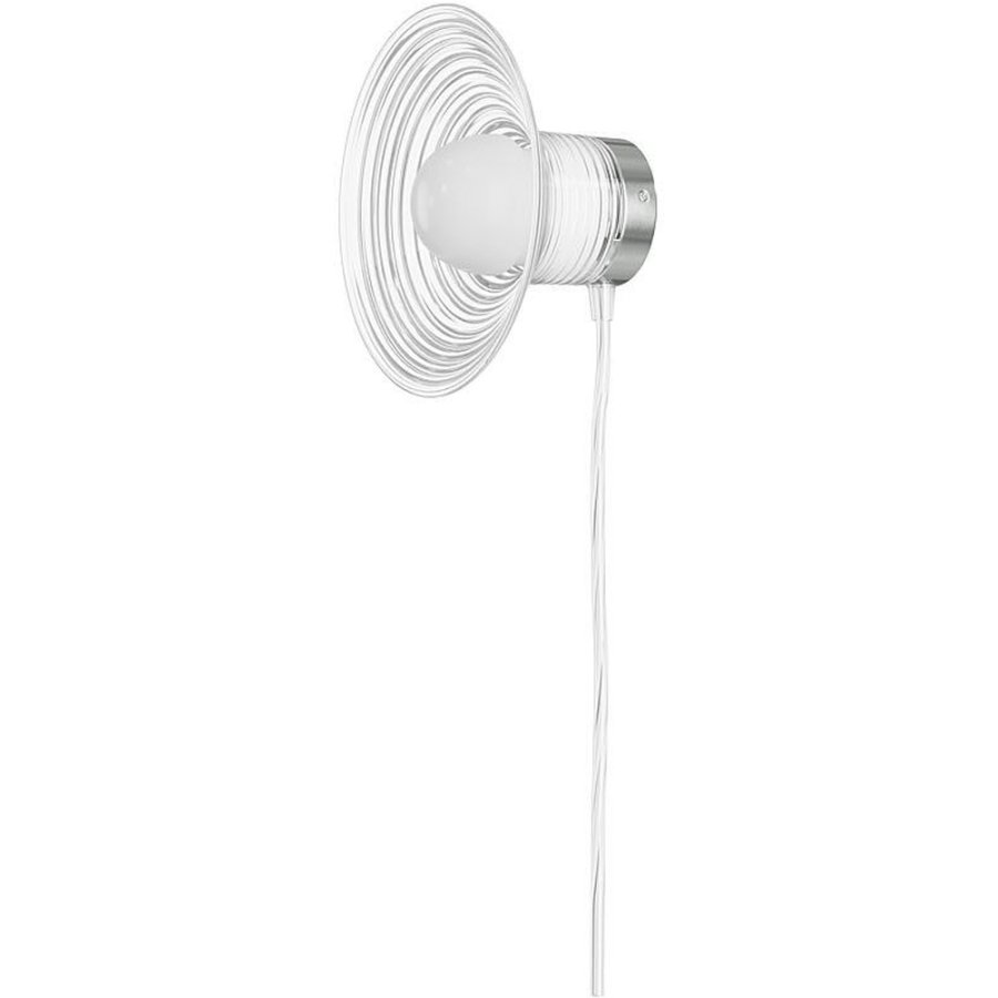 FDB Mbler U12 Sletterhage Wandleuchte 20,8 cm, Opal/Aluminium