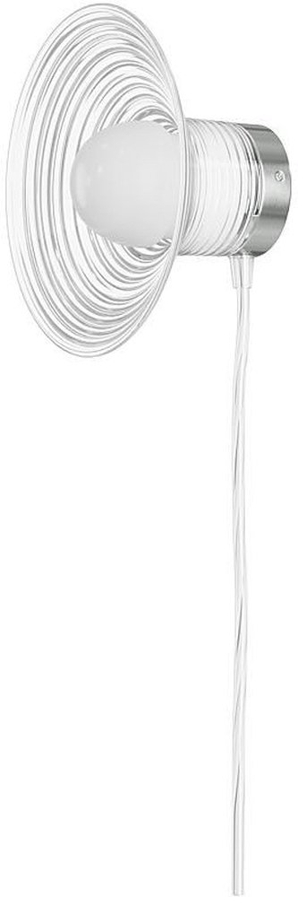 FDB Mbler U12 Sletterhage Wandleuchte 20,8 cm, Opal/Aluminium