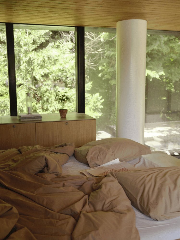 FDB Møbler R39 Vindeby Sengetøj 140x200 cm, Taupe