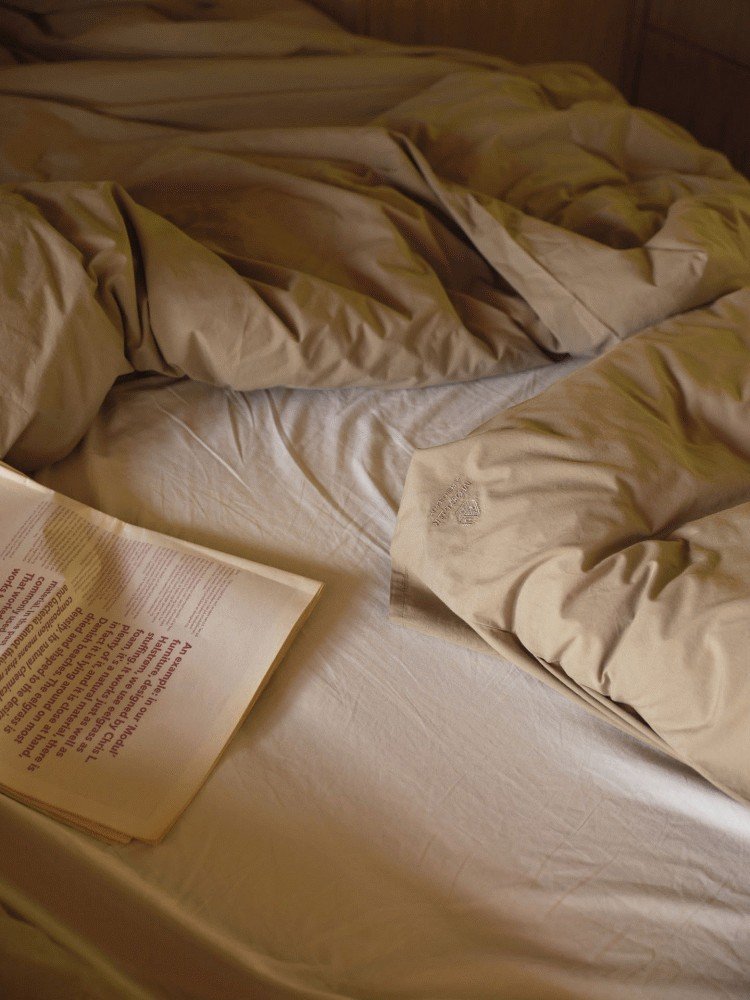 FDB Møbler R39 Vindeby Sengetøj 140x200 cm, Taupe