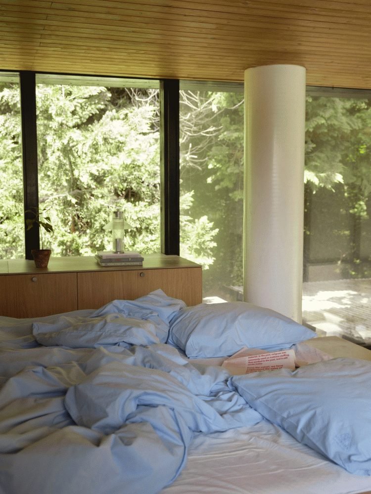 FDB Møbler R39 Vindeby Sengetøj 140x220 cm, Sky Blue