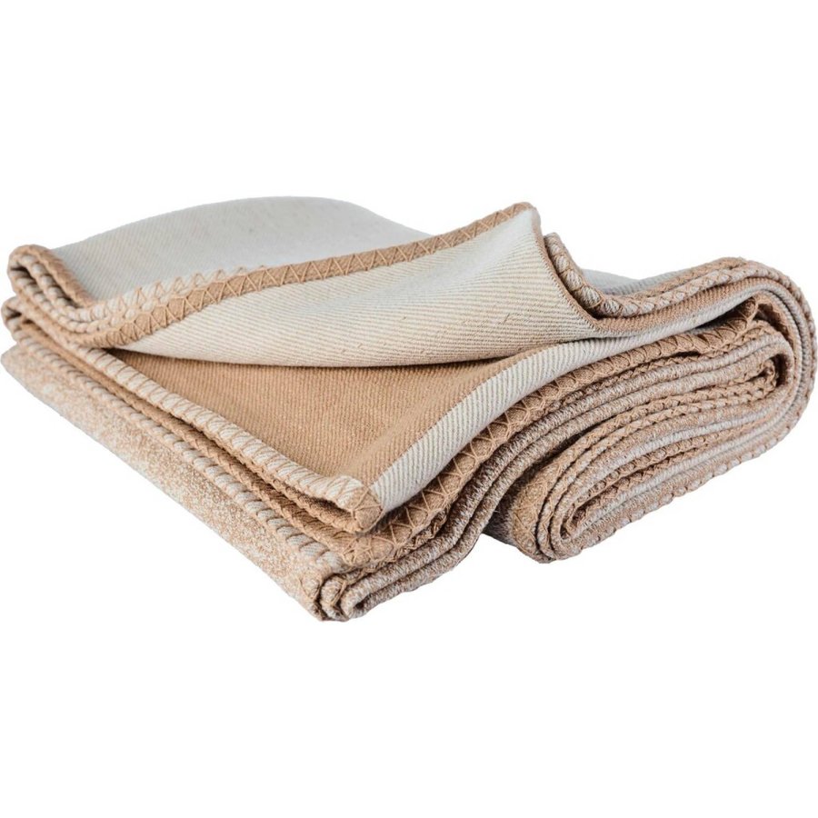FDB M�bler R42 F�lle Plaid 140x200 cm, Biscuit