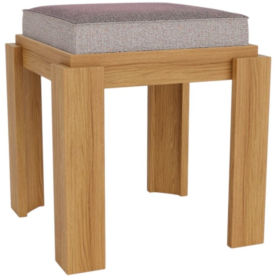 FDB M�bler F25 Kal� Skammel m. Hynde H50 cm, Eg