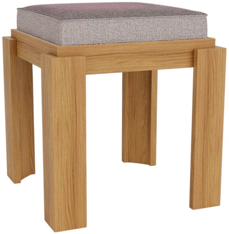 FDB M�bler F25 Kal� Skammel m. Hynde H50 cm, Eg