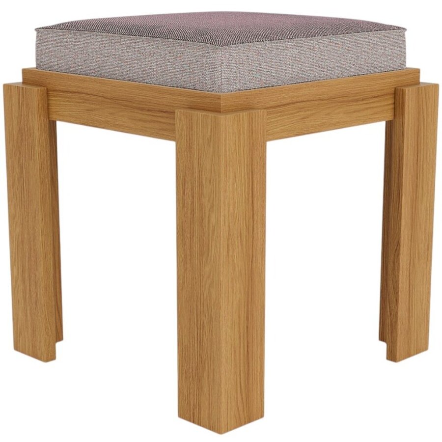 FDB M�bler F25 Kal� Skammel m. Hynde H50 cm, Eg